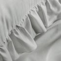 Komplet pościeli z makosatyny VENUS 220x200 cm kolor jasny szary