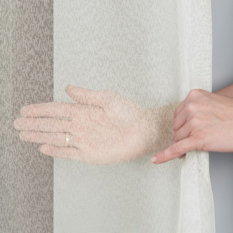 Firanka fantazyjna na markizecie 000433 wysokość 330 cm kolor kremowy Firanka fantazyjna na markizecie 000433 wysokość 330 cm kolor kremowy