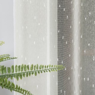Firanka fantazyjna 000163 wysokość 330 cm kolor kremowy