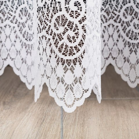 Firanka gotowa żakardowa VIOLETTA 200x250 cm kolor biały Firanka gotowa żakardowa VIOLETTA 200x250 cm kolor biały