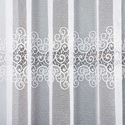 Firanka gotowa żakardowa VIOLETTA 200x250 cm kolor biały Firanka gotowa żakardowa VIOLETTA 200x250 cm kolor biały