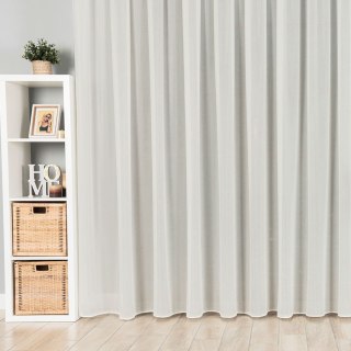 Woal kreszowany z ołowianką 000101 wysokość 275 cm kolor kremowy