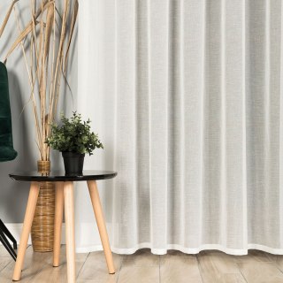 Firanka fantazyjna 001201 wysokość 300 cm kolor kremowy