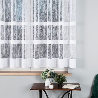 Firanka żakardowa 018352 wysokość 150 cm kolor biały