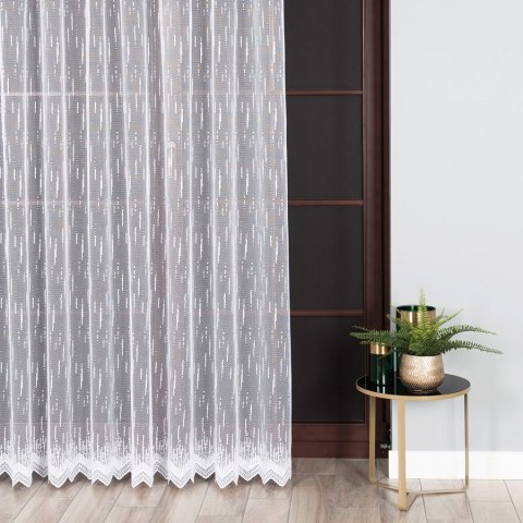 Firanka żakardowa 000146 wysokość 250 cm kolor biały