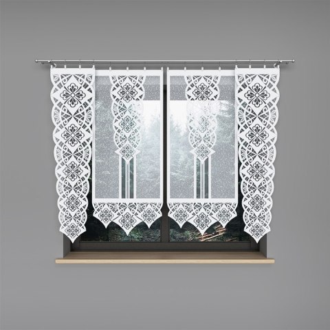 Panel żakardowy gotowy KLAUDIA 140x60 cm kolor biały
