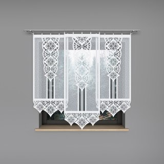 Panel żakardowy gotowy KLAUDIA 140x60 cm kolor biały