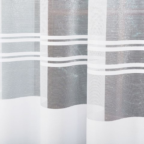 Firanka gotowa żakardowa SYLWIA 250x200 cm kolor biały Firanka gotowa żakardowa SYLWIA 250x200 cm kolor biały