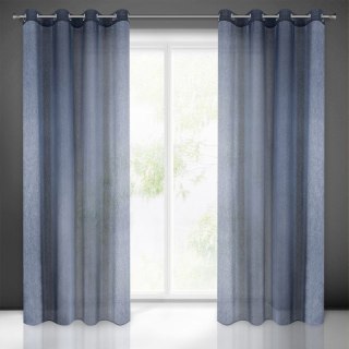Firanka gotowa REBECCA 140x250 cm kolor granatowy