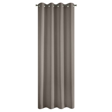 Zasłona gotowa RITA 140x250 cm kolor jasnobrązowy Zasłona gotowa RITA 140x250 cm kolor jasnobrązowy