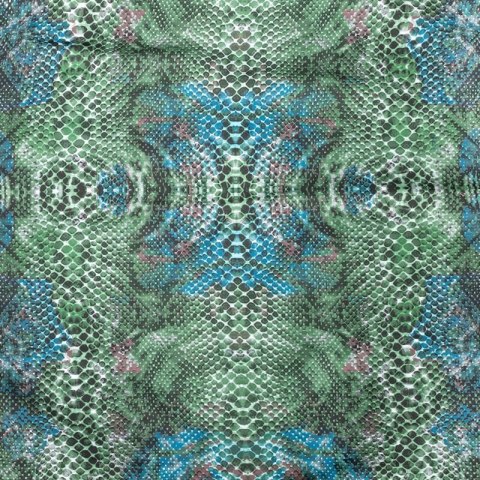 Komplet pościeli z satyny bawełnianej NIKA 160x200 cm kolor zielony Komplet pościeli z satyny bawełnianej NIKA 160x200 cm kolor zielony