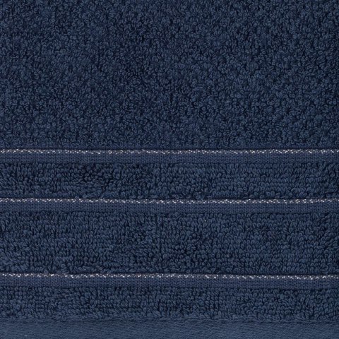 Ręcznik frotte GLORY 70x140 cm kolor granatowy Ręcznik frotte GLORY 70x140 cm kolor granatowy