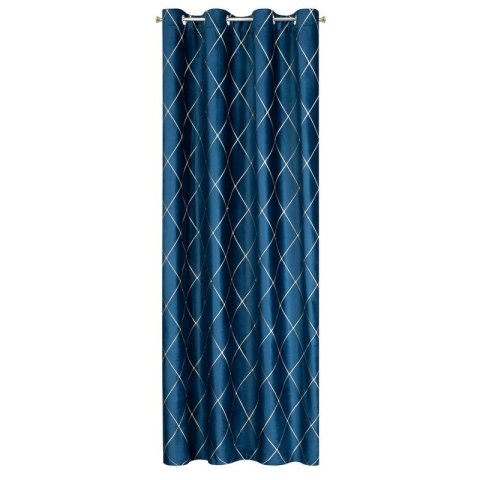 Zasłona gotowa PIERRE CARDIN MARGO 140x250 cm kolor granatowy