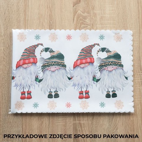 DZIADEK DO ORZECHÓW Podkładki na stół wodoodporne, 45x30cm, kolor 001 czerwono-zielony, komplet 2szt. PBN014/KSP/C01/045030/1 DZIADEK DO ORZECHÓW Podkładki na stół wodoodporne, 45x30cm, kolor 001 czerwono-zielony, komplet 2szt. PBN014/KSP/C01/045030/1