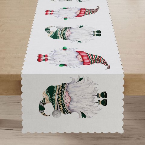 GNOM Bieżnik wodoodporny, 38x160cm, kolor 001 czerwono-zielony PBN009/KSP/C01/038160/1 GNOM Bieżnik wodoodporny, 38x160cm, kolor 001 czerwono-zielony PBN009/KSP/C01/038160/1