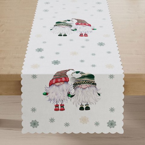 GNOM Bieżnik wodoodporny, 38x180cm, kolor 001 czerwono-zielony PBN009/KSP/C01/038180/1 GNOM Bieżnik wodoodporny, 38x180cm, kolor 001 czerwono-zielony PBN009/KSP/C01/038180/1