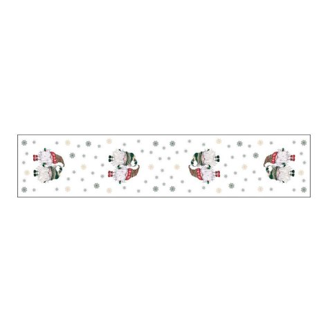 GNOM Bieżnik wodoodporny, 38x180cm, kolor 001 czerwono-zielony PBN009/KSP/C01/038180/1 GNOM Bieżnik wodoodporny, 38x180cm, kolor 001 czerwono-zielony PBN009/KSP/C01/038180/1