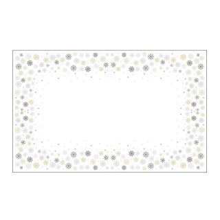 MROZIK Obrus wodoodporny, 140x220cm, kolor 001 srebrno-złoty P00036/KSP/C01/140220/1
