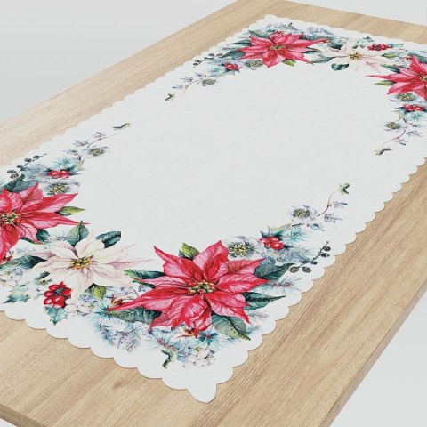 GWIAZDA BETLEJEMSKA Bieżnik wodoodporny, 50x100 cm, kolor 001 czerwono-zielony PBN010/KSP/C01/050100/1 GWIAZDA BETLEJEMSKA Bieżnik wodoodporny, 50x100 cm, kolor 001 czerwono-zielony PBN010/KSP/C01/050100/1