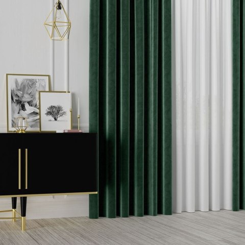 Tkanina dekoracyjna VELVET wysokość 280 cm kolor ciemny zielony Tkanina dekoracyjna VELVET wysokość 280 cm kolor ciemny zielony