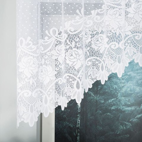 Firanka gotowa żakardowa DEMETRIA 80x250 cm kolor biały Firanka gotowa żakardowa DEMETRIA 80x250 cm kolor biały