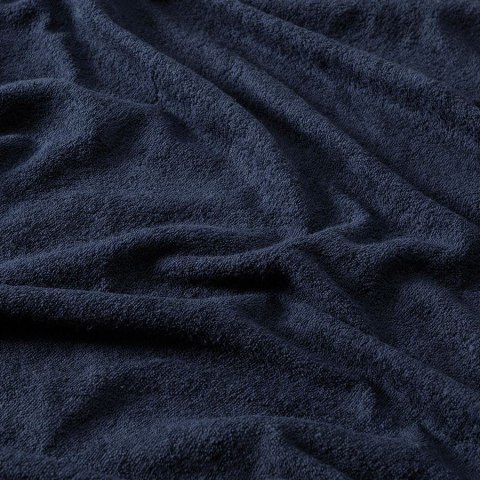 Prześcieradło frotte z gumką 140x200 cm kolor granatowy Prześcieradło frotte z gumką 140x200 cm kolor granatowy