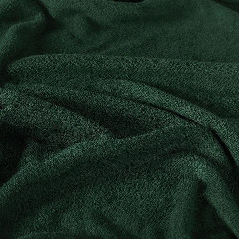 Prześcieradło frotte z gumką 140x200 cm kolor butelkowy zielony Prześcieradło frotte z gumką 140x200 cm kolor butelkowy zielony