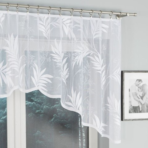 Firanka gotowa żakardowa KAJA 100x250 cm kolor biały Firanka gotowa żakardowa KAJA 100x250 cm kolor biały