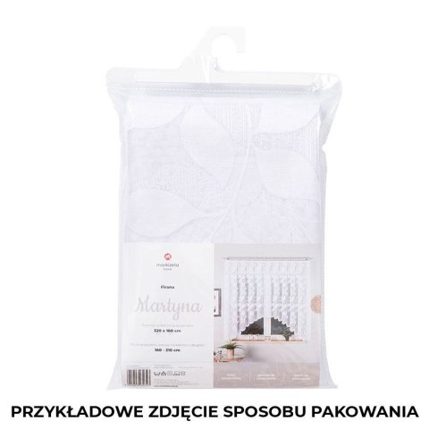 Firanka gotowa żakardowa KAJA 100x250 cm kolor biały Firanka gotowa żakardowa KAJA 100x250 cm kolor biały