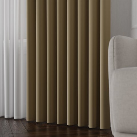 Tkanina dekoracyjna LIMA wysokość 300 cm kolor khaki Tkanina dekoracyjna LIMA wysokość 300 cm kolor khaki