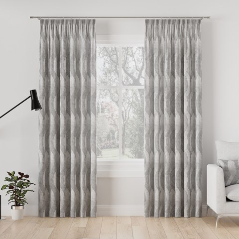 FALKA Tkanina dekoracyjna BLACKOUT, 145cm, kolor 001 srebrny D00116/BLC/001/145000/1 FALKA Tkanina dekoracyjna BLACKOUT, 145cm, kolor 001 srebrny D00116/BLC/001/145000/1