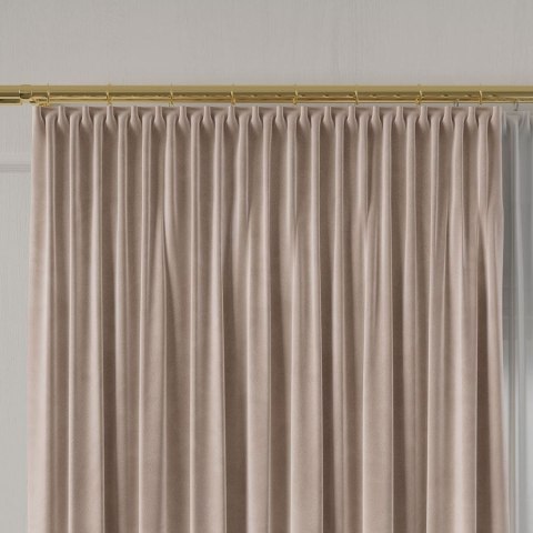 Tkanina dekoracyjna VELVET wysokość 300 cm kolor beżowy Tkanina dekoracyjna VELVET wysokość 300 cm kolor beżowy