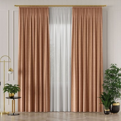 Tkanina dekoracyjna VELVET wysokość 300 cm kolor ciemny beżowy Tkanina dekoracyjna VELVET wysokość 300 cm kolor ciemny beżowy