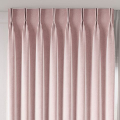 Tkanina dekoracyjna VELVET wysokość 300 cm kolor pudrowy różowy Tkanina dekoracyjna VELVET wysokość 300 cm kolor pudrowy różowy