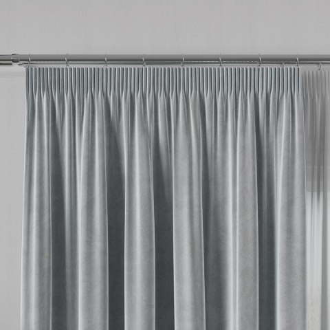 Tkanina dekoracyjna VELVET wysokość 300 cm kolor jasny szary Tkanina dekoracyjna VELVET wysokość 300 cm kolor jasny szary