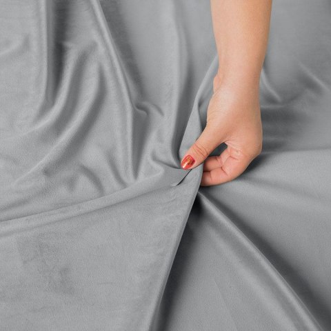 Tkanina dekoracyjna VELVET wysokość 300 cm kolor jasny szary Tkanina dekoracyjna VELVET wysokość 300 cm kolor jasny szary