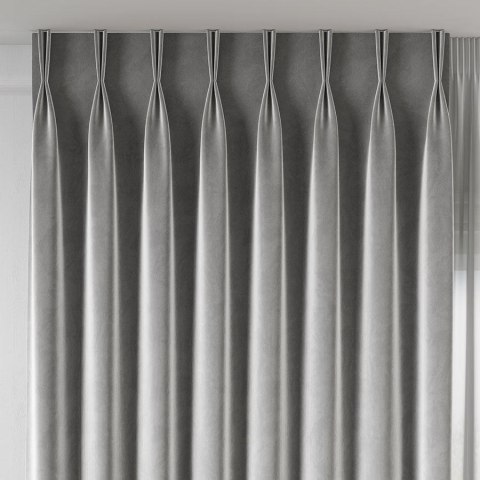 Tkanina dekoracyjna VELVET wysokość 300 cm kolor szary Tkanina dekoracyjna VELVET wysokość 300 cm kolor szary