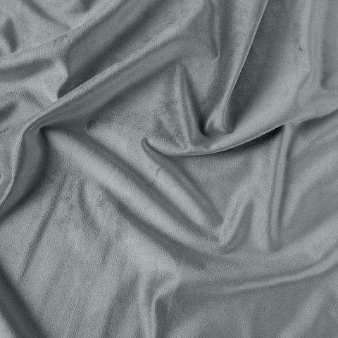 Tkanina dekoracyjna VELVET wysokość 300 cm kolor pastelowy szary Tkanina dekoracyjna VELVET wysokość 300 cm kolor pastelowy szary