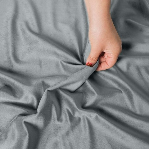 Tkanina dekoracyjna VELVET wysokość 300 cm kolor pastelowy szary Tkanina dekoracyjna VELVET wysokość 300 cm kolor pastelowy szary