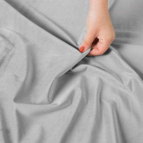 Tkanina dekoracyjna VELVET wysokość 300 cm kolor jasny szary Tkanina dekoracyjna VELVET wysokość 300 cm kolor jasny szary
