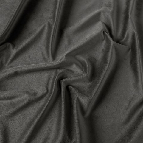 Tkanina dekoracyjna VELVET wysokość 300 cm kolor ciepły ciemny szary Tkanina dekoracyjna VELVET wysokość 300 cm kolor ciepły ciemny szary