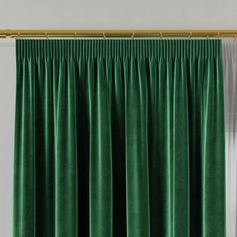 Tkanina dekoracyjna VELVET wysokość 300 cm kolor szmaragdowy Tkanina dekoracyjna VELVET wysokość 300 cm kolor szmaragdowy