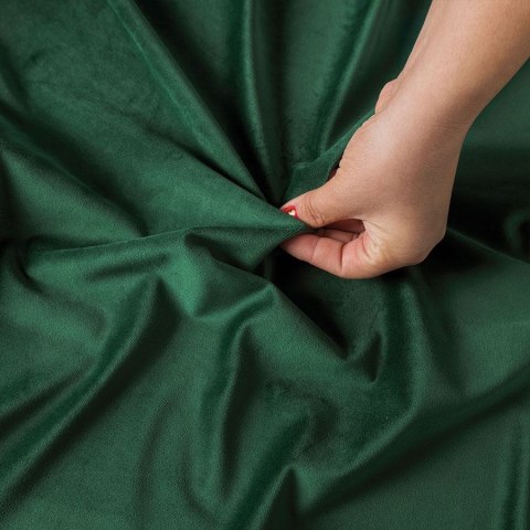 Tkanina dekoracyjna VELVET wysokość 300 cm kolor butelkowy zielony Tkanina dekoracyjna VELVET wysokość 300 cm kolor butelkowy zielony