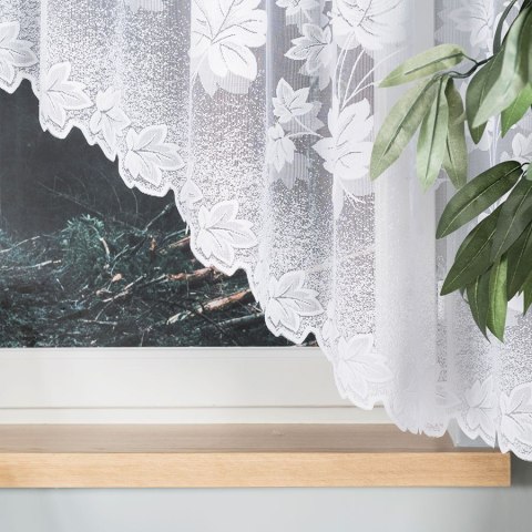 Firanka gotowa żakardowa BOŻENA 160x300 cm kolor biały Firanka gotowa żakardowa BOŻENA 160x300 cm kolor biały
