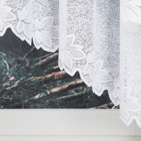 Firanka gotowa żakardowa BOŻENA 160x500 cm kolor biały