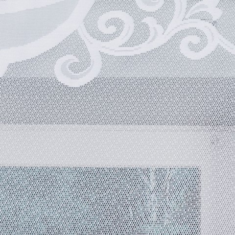 Panel żakardowy gotowy DANUTA 160x160 cm kolor biały Panel żakardowy gotowy DANUTA 160x160 cm kolor biały