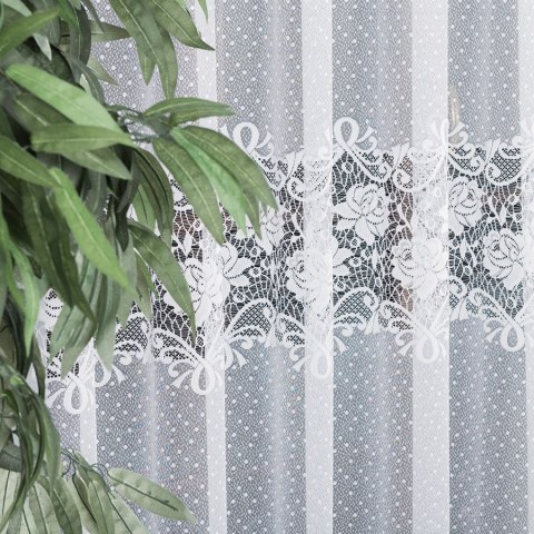 Firanka gotowa żakardowa DEMETRIA 250x200 cm kolor biały Firanka gotowa żakardowa DEMETRIA 250x200 cm kolor biały