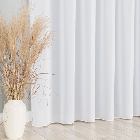 Firanka fantazyjna z ołowianką 000620 wysokość 320 cm kolor biały Firanka fantazyjna z ołowianką 000620 wysokość 320 cm kolor biały