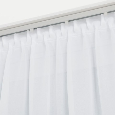 Firanka fantazyjna z ołowianką 000620 wysokość 320 cm kolor biały Firanka fantazyjna z ołowianką 000620 wysokość 320 cm kolor biały