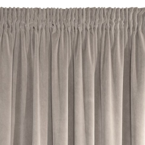 Zasłona gotowa na taśmie KRISTI 140x270 cm kolor beżowy Zasłona gotowa na taśmie KRISTI 140x270 cm kolor beżowy